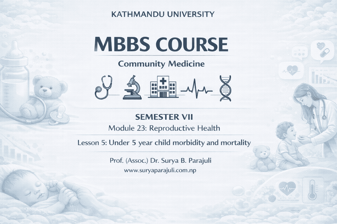 Under 5 year child morbidity and mortality